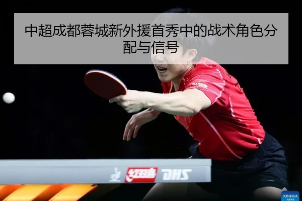 中超成都蓉城新外援首秀中的战术角色分配与信号